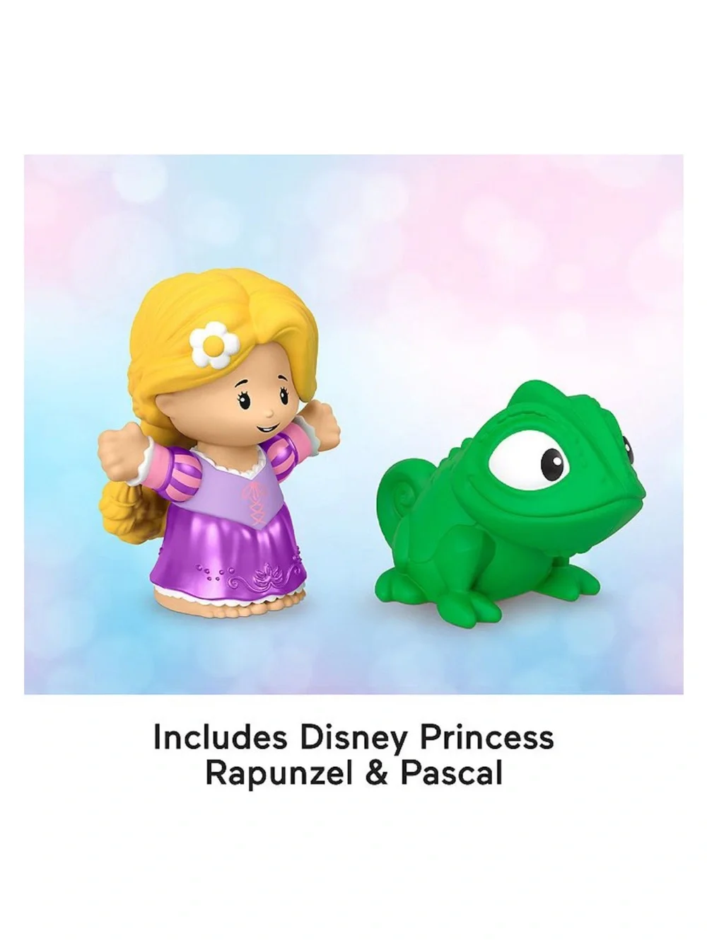New Fisher-Price Little People Disney Princess Rapunzel Sidekick Pascal Figures
